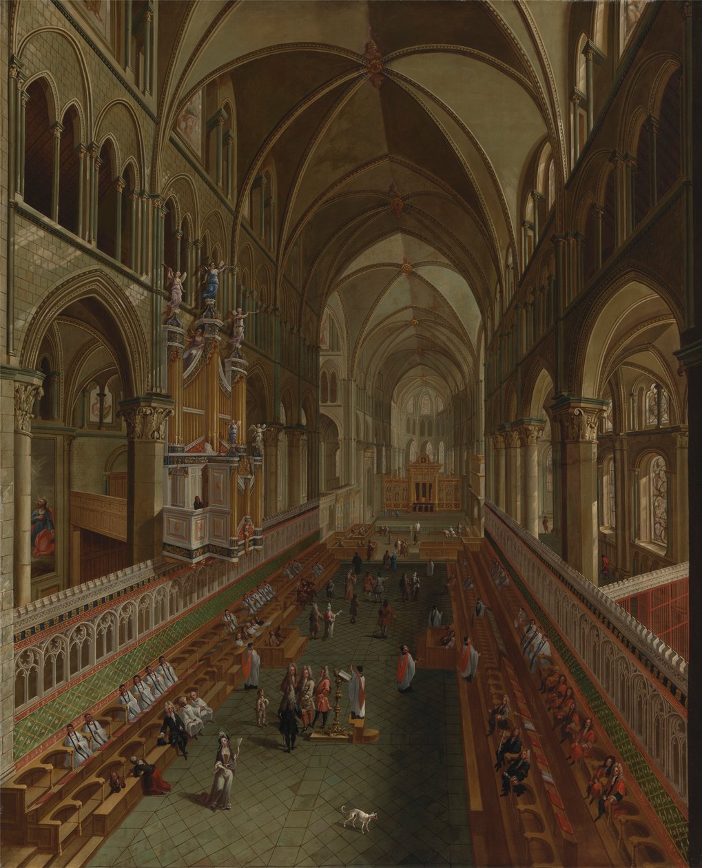 Koro, Canterbury Katedrali by Unknown artist