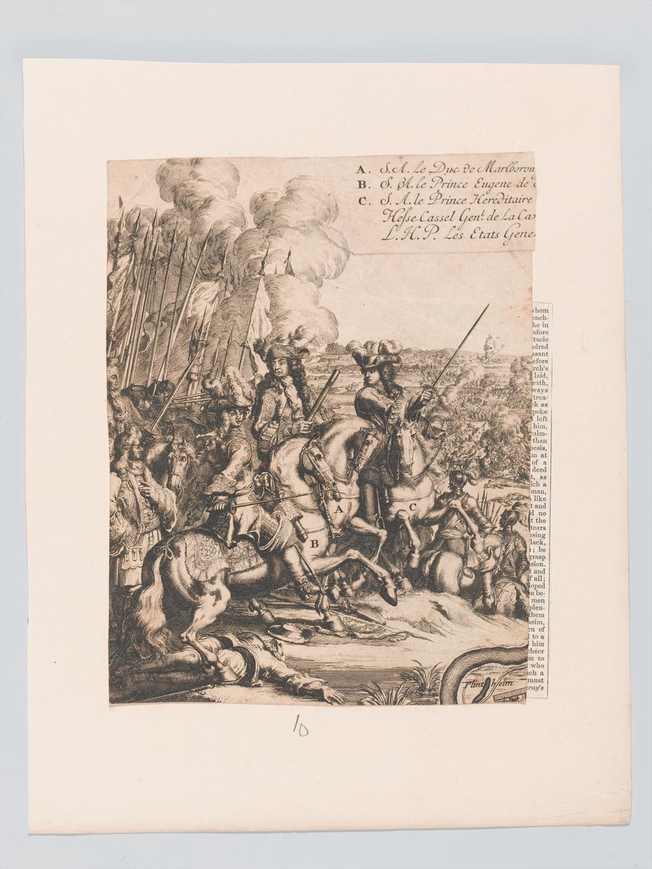 Generalleri ile Marlborough Dükü by Unknown artist
