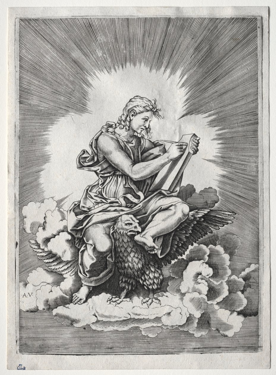 Dört Evangelist: Aziz John by Unknown artist
