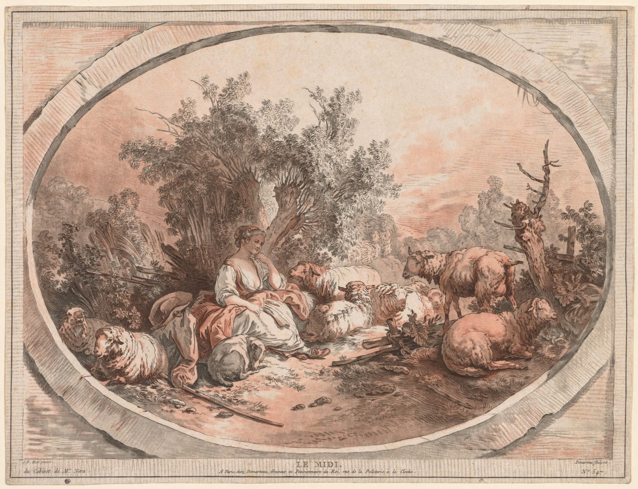 Günün Dört Saati: Öğlen by Unknown artist