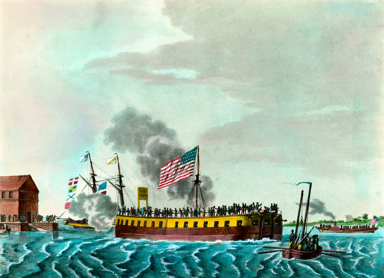 Fulton Steam Fregate “Amerika Birleşik Devletleri