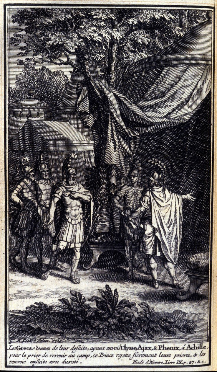 Yenilgilerine şaşıran Yunanlılar, Ulysses, Ajax ve Phenix