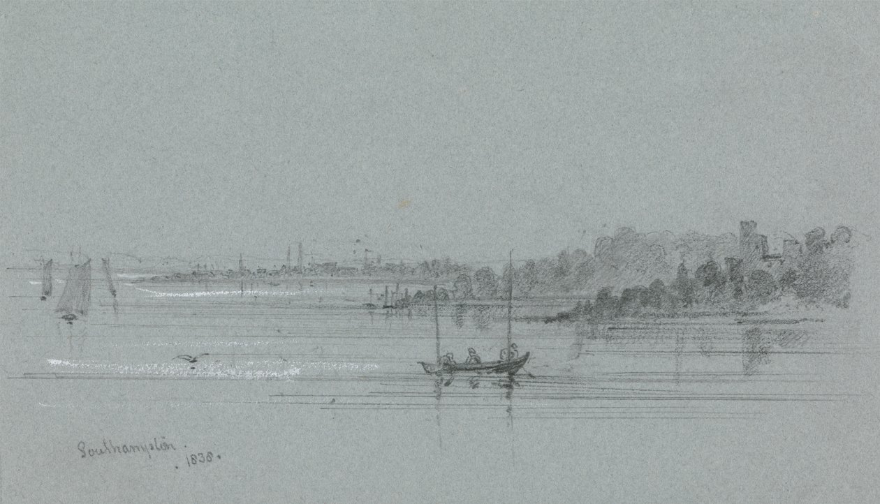 Southampton'daki Liman by Unknown artist