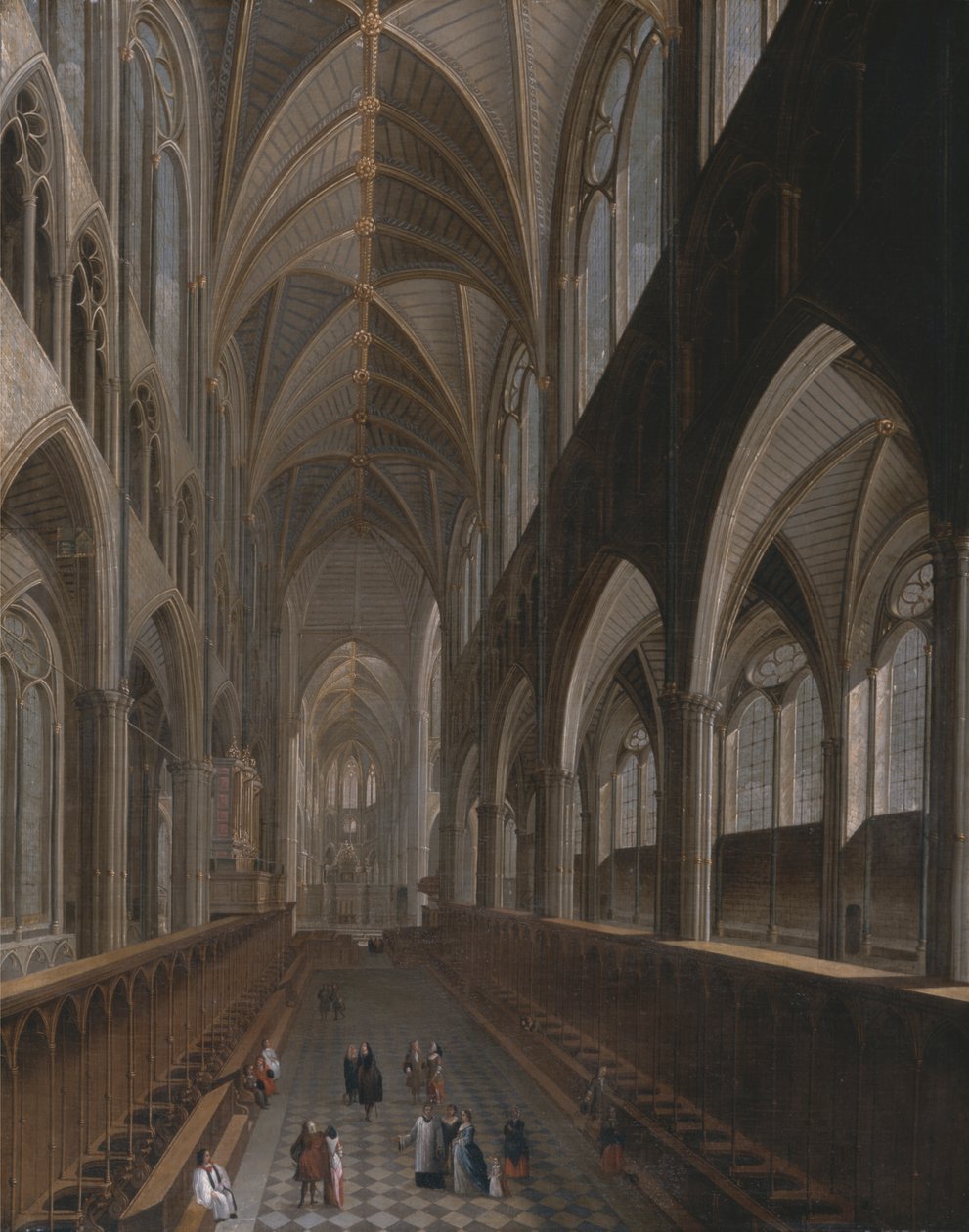 Westminster Abbey'nin İçi by Unknown artist