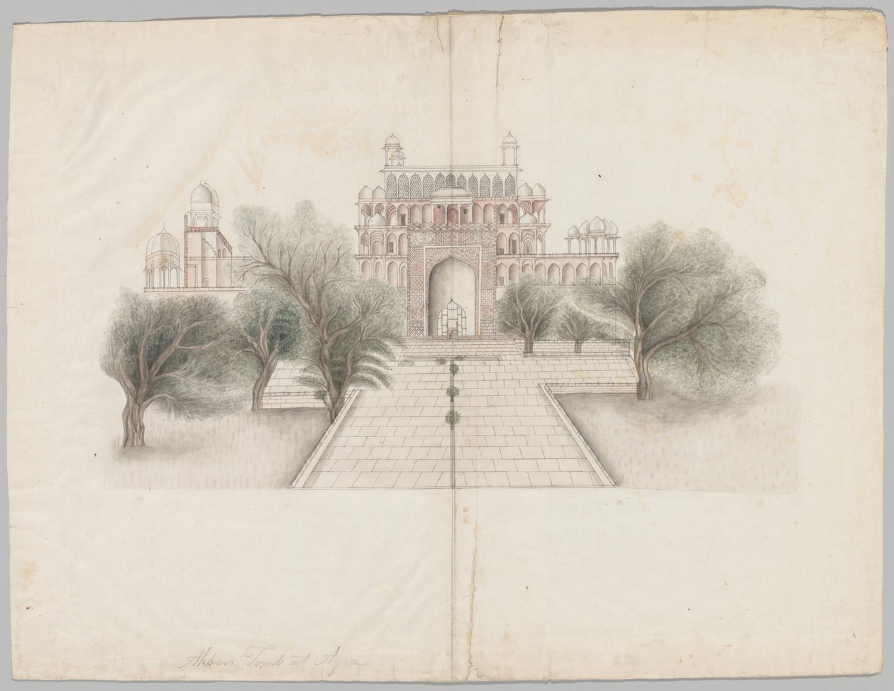 Secundrabad'daki Ekber Mozolesi by Unknown artist