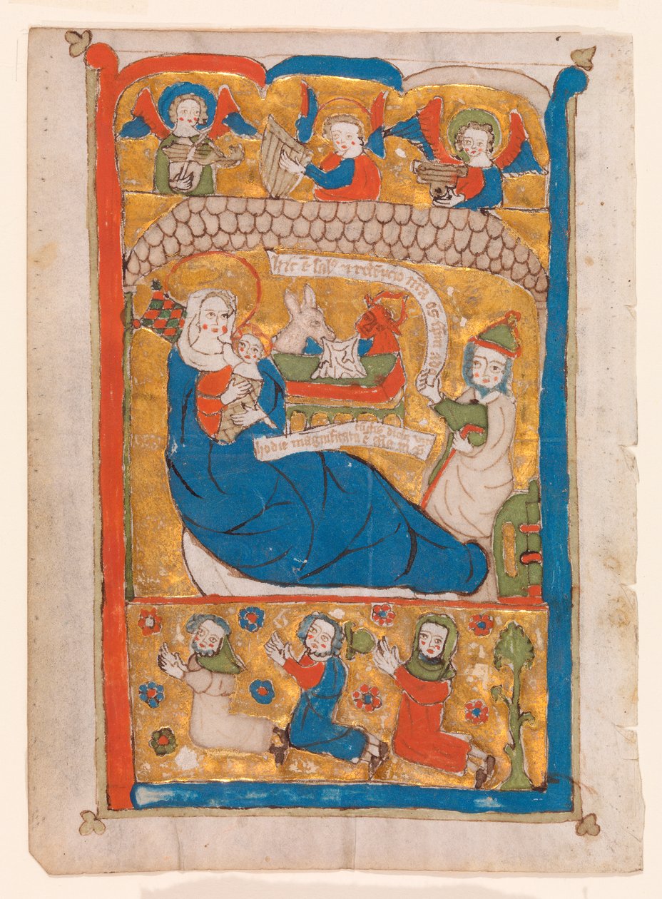 Yusuf, Melekler ve Tapanlar ile Doğuş by Unknown artist