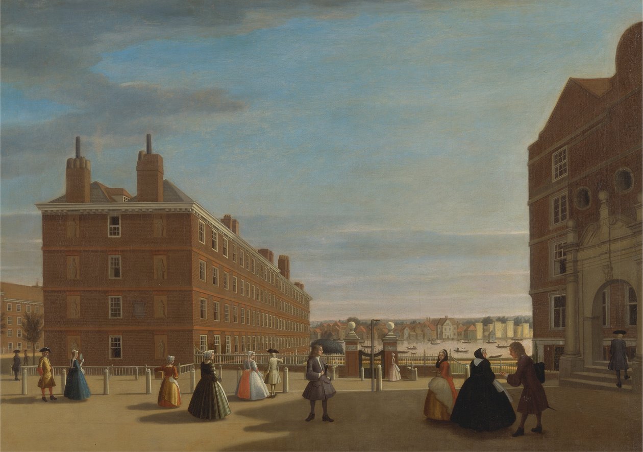 Kağıt Binalar, İç Tapınak, Londra by Unknown artist