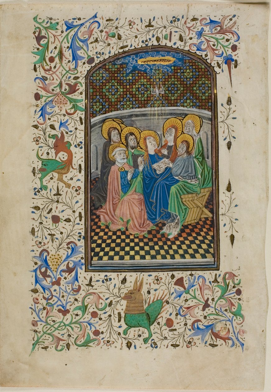 Pentekost, Saatler Kitabı