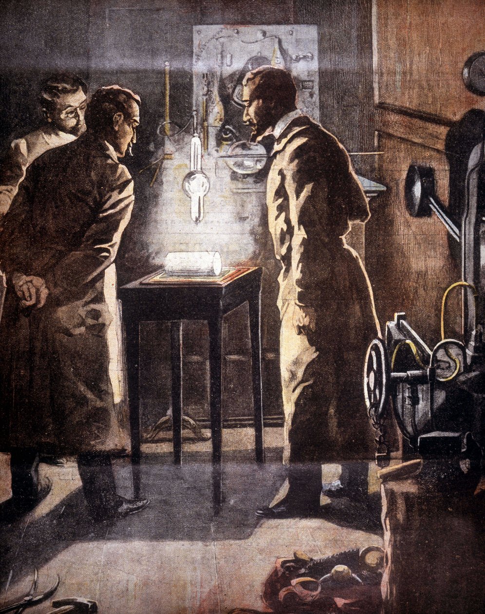 Röntgen (Röntgen) veya X-ışınları. 1895
