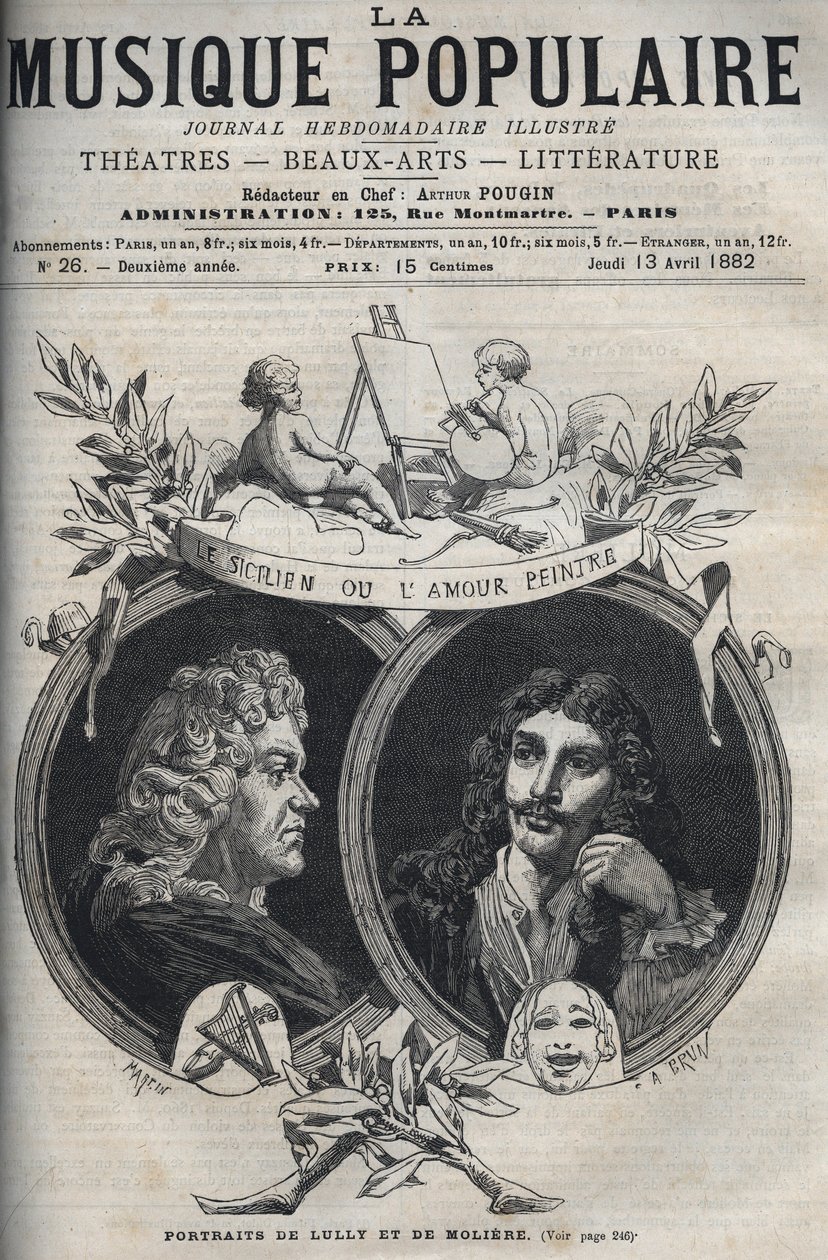 Sicilyalı veya Aşk Ressamı - Jean Baptiste Lully