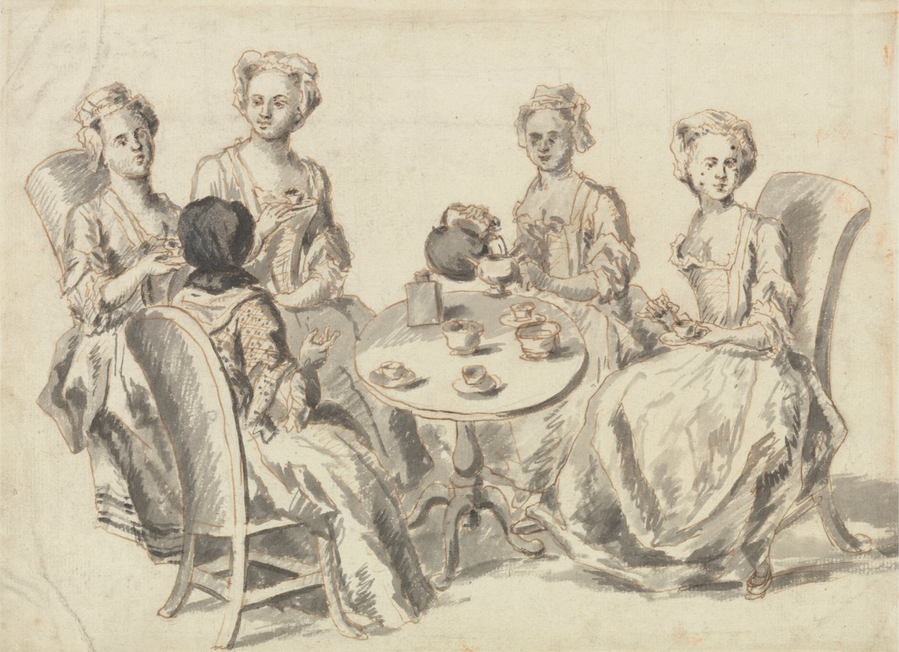 çay partisi by Unknown artist