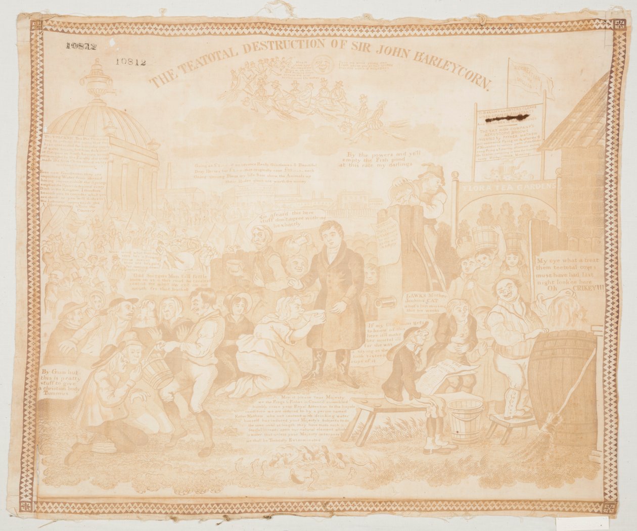 Sir John Barleycorn'un Teatotal Yıkımı by Unknown artist