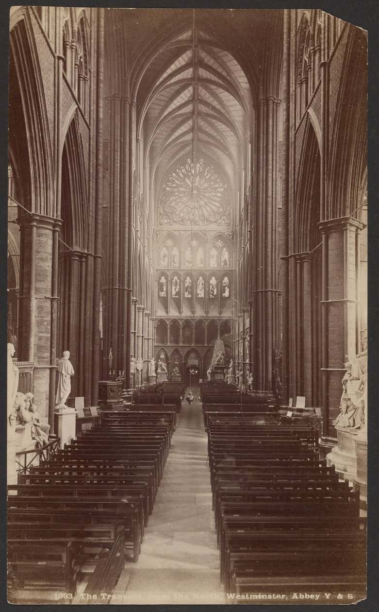 Transept, Kuzeyden, Westminster Manastırı by Unknown artist