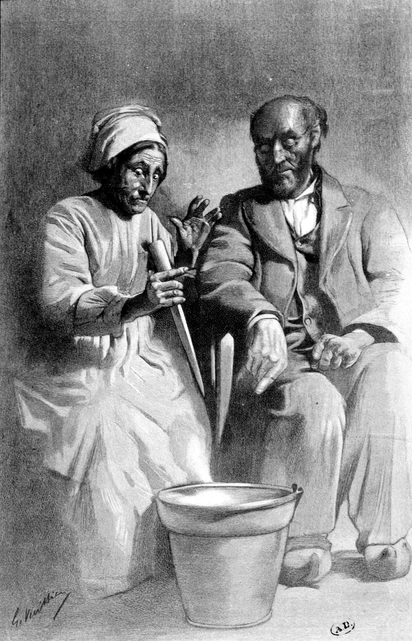 Yansıyan görüntünün büyüleyiciliği - litografi, 19. yüzyıl sonu by Unknown artist