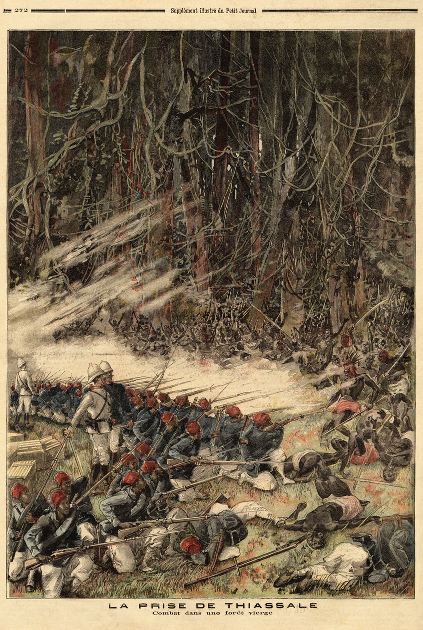 Koloninin askeri kuvvetlerinin komutanı Yüzbaşı Jean Baptiste Marchand (1863-1934) tarafından Thiassale