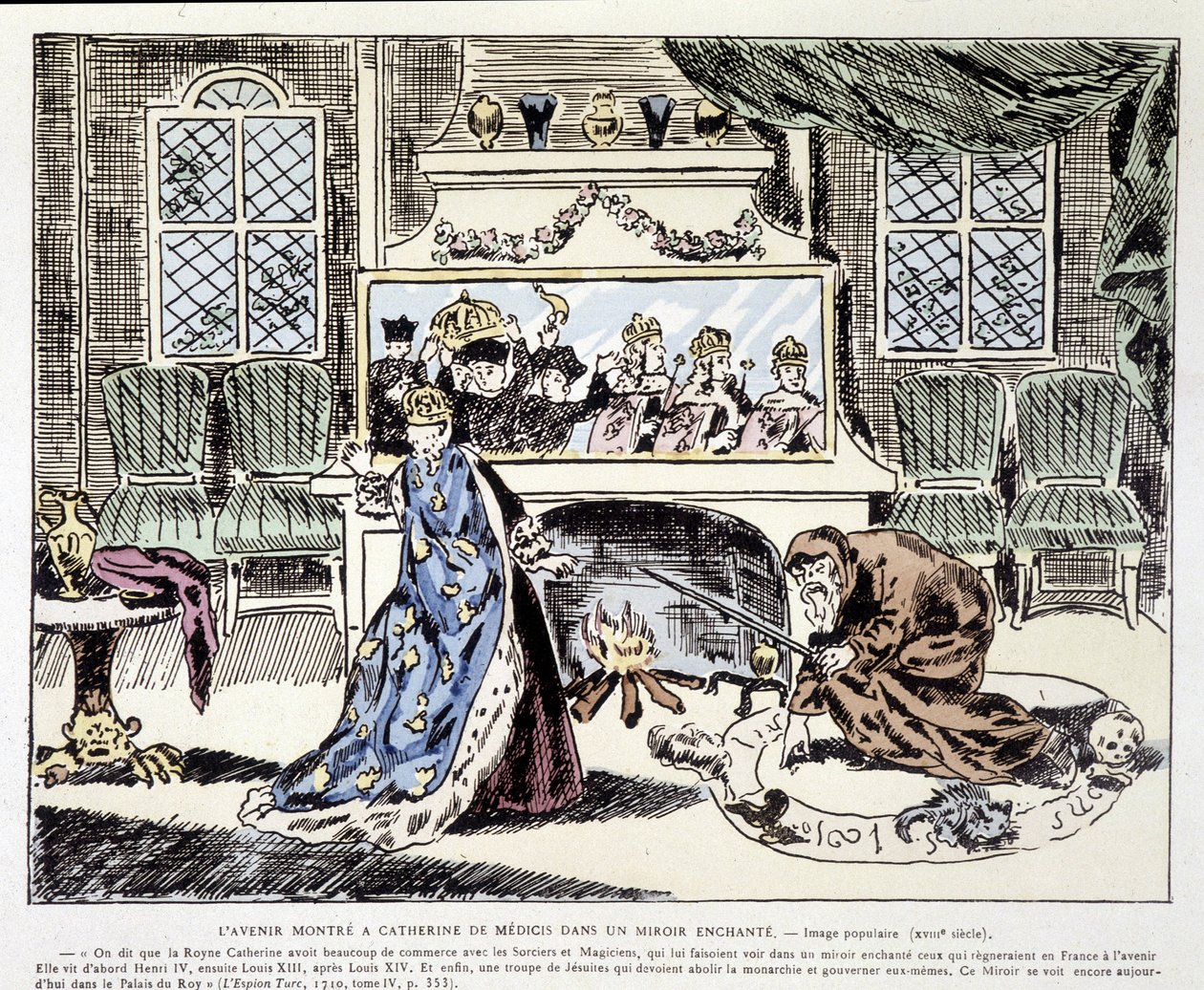 Büyülü bir aynada Catherine de Medici