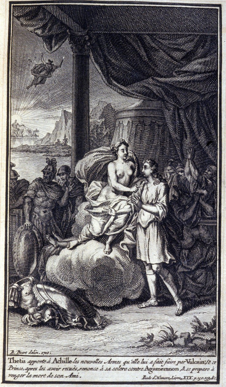 Thetis, Aşil