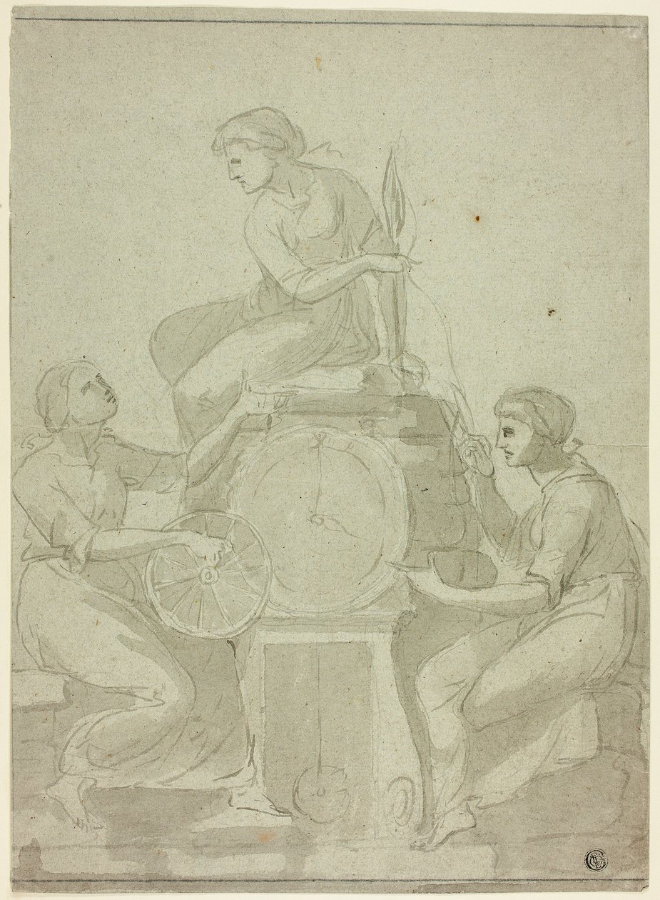 Üç Kader (Saat için Tasarım) by Unknown artist