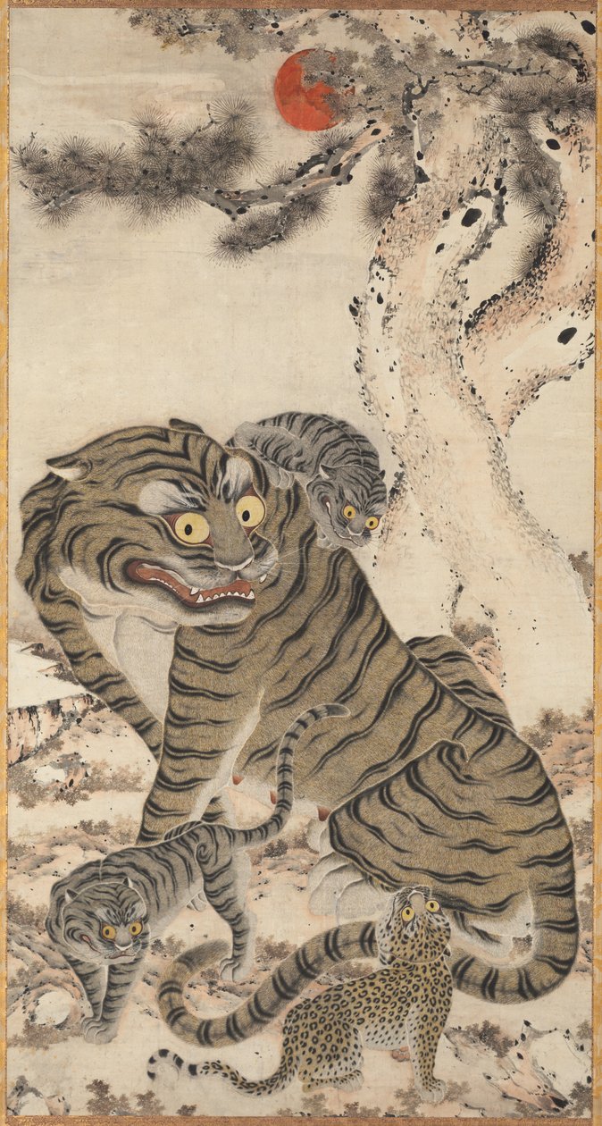 kaplan ailesi by Unknown artist