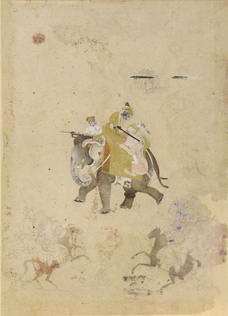 kaplan avı by Unknown artist