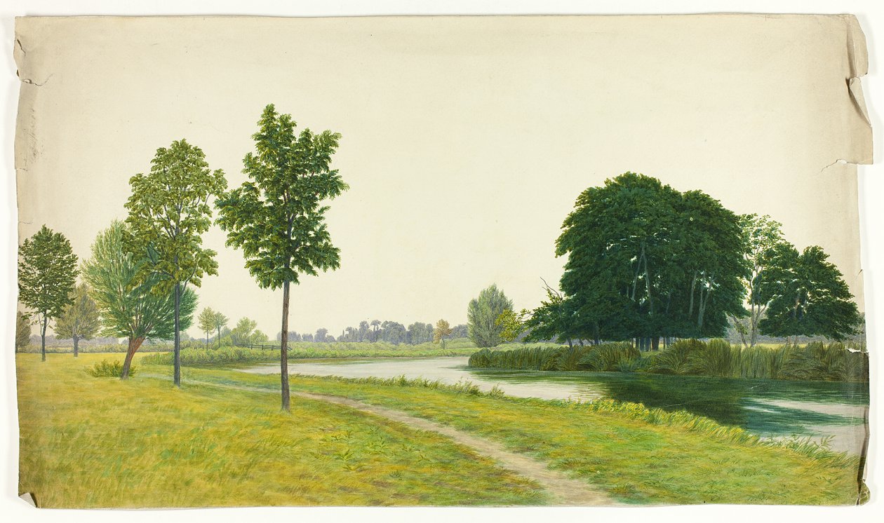 Sakin Park Sahnesi by Unknown artist