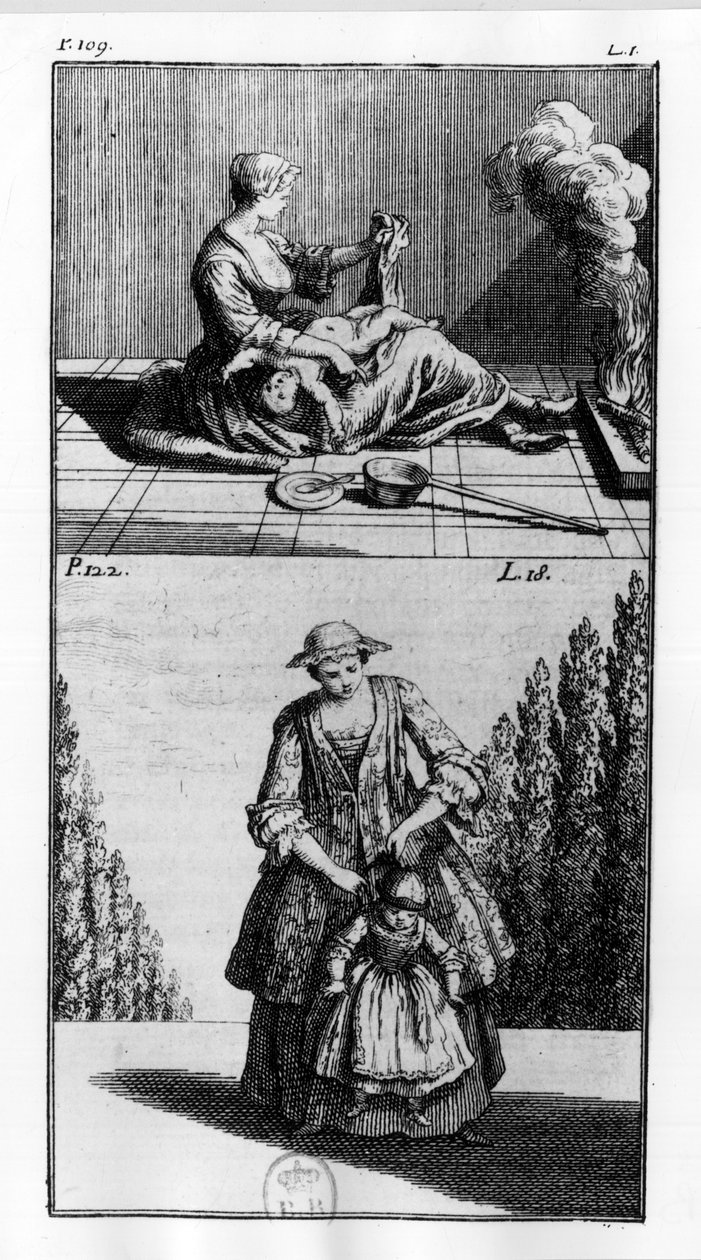 Çocuklar için tedaviler - “” Ortopedi veya vücudun zorluklarını düzeltme ve düzeltme sanatında””, M. Audry, Kral Danışmanı by Unknown artist