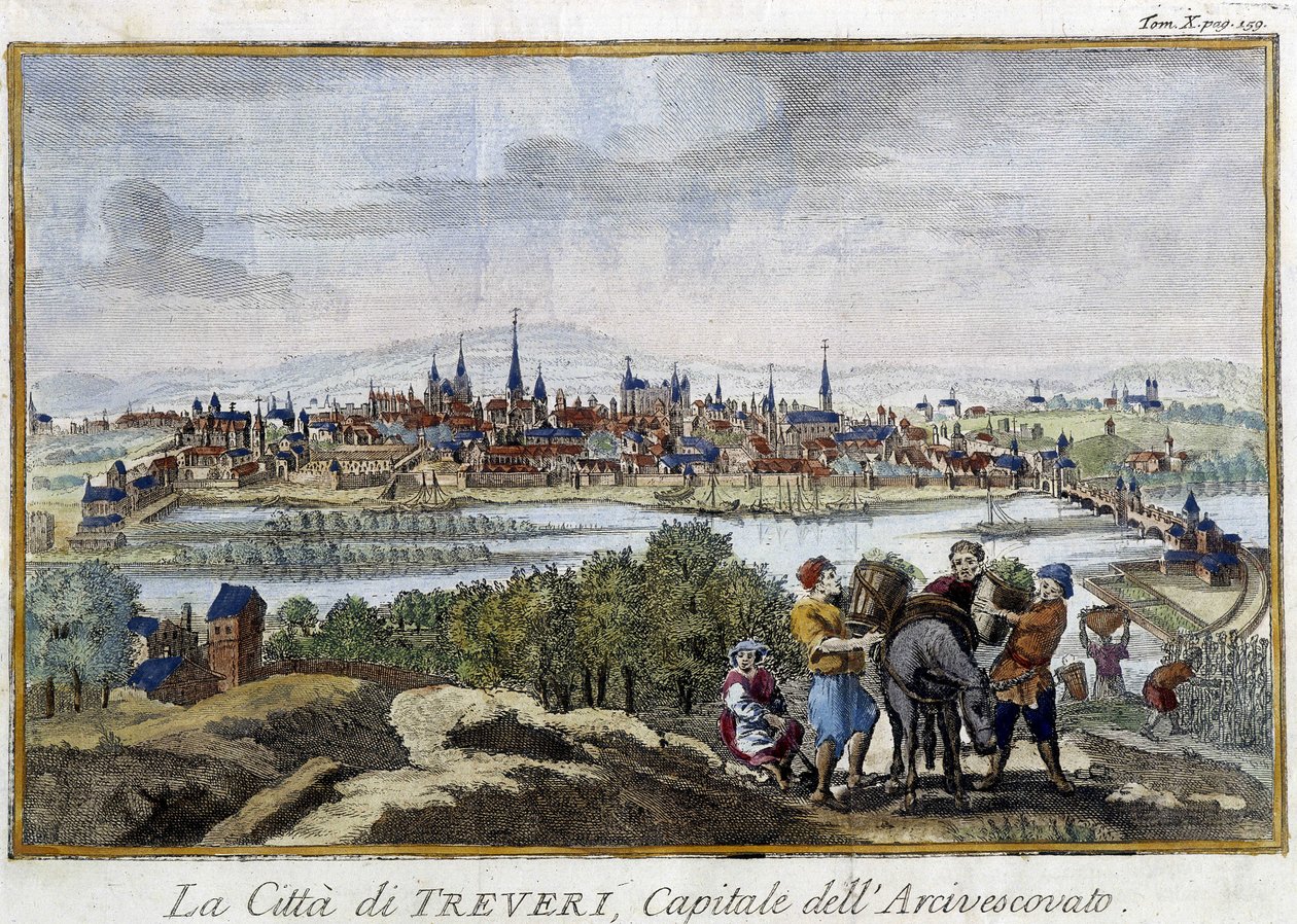 1790 civarında Trier by Unknown artist