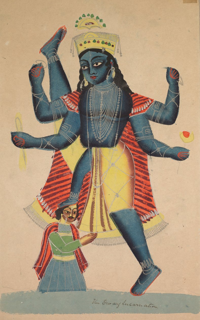 Trivikramapada (Vishnu'nun Üç Basamağı) by Unknown artist