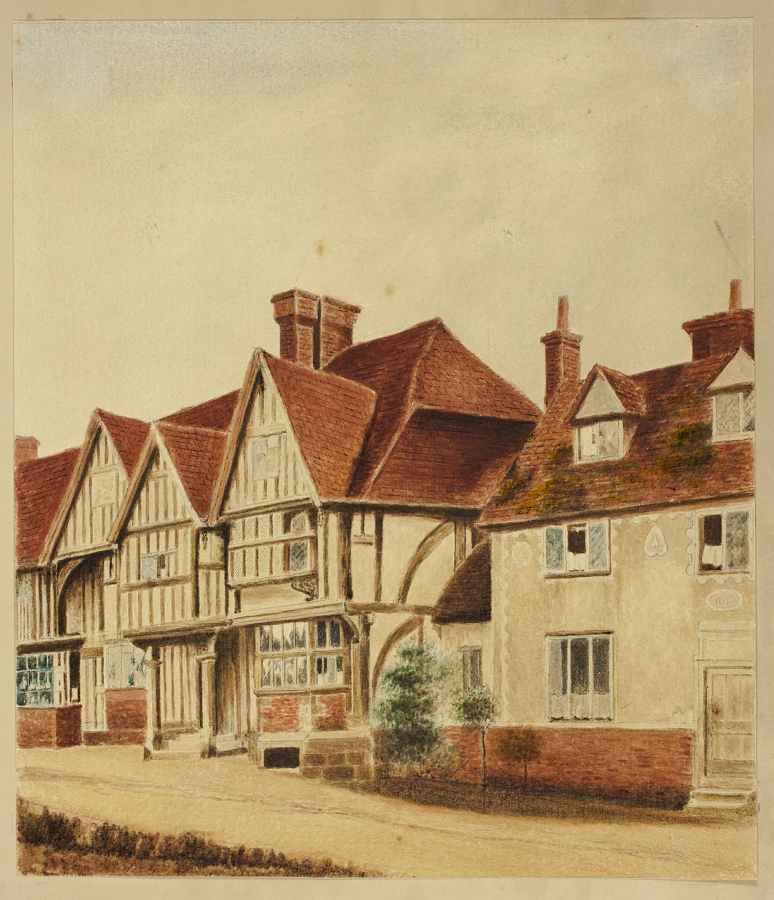 Tudor Evi Cepheleri by Unknown artist