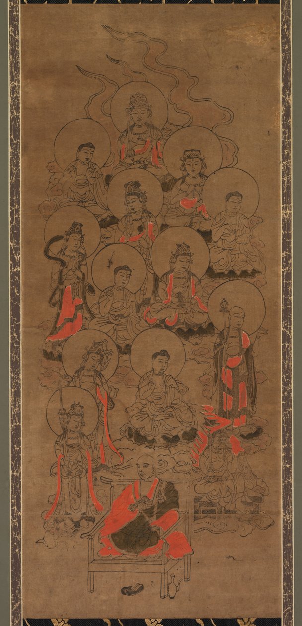 On İki Buda ve Kobo Daishi (Jusanbutsu) by Unknown artist