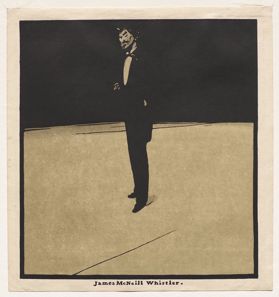 On İki Portre: James McNeil Whistler by Unknown artist