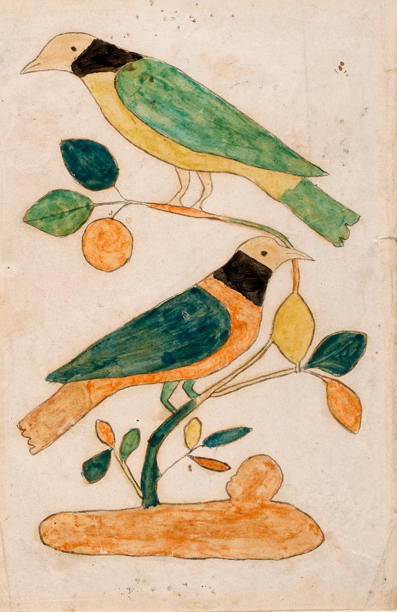 Iki kuş by Unknown artist