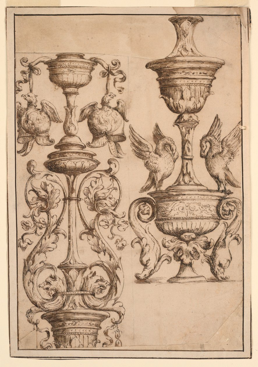 İki Şamdan by Unknown artist