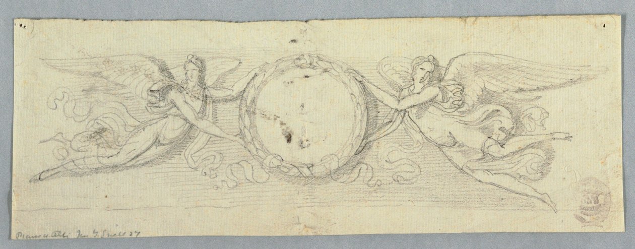 Defne Çelengi ile İki Kanatlı Cin by Unknown artist