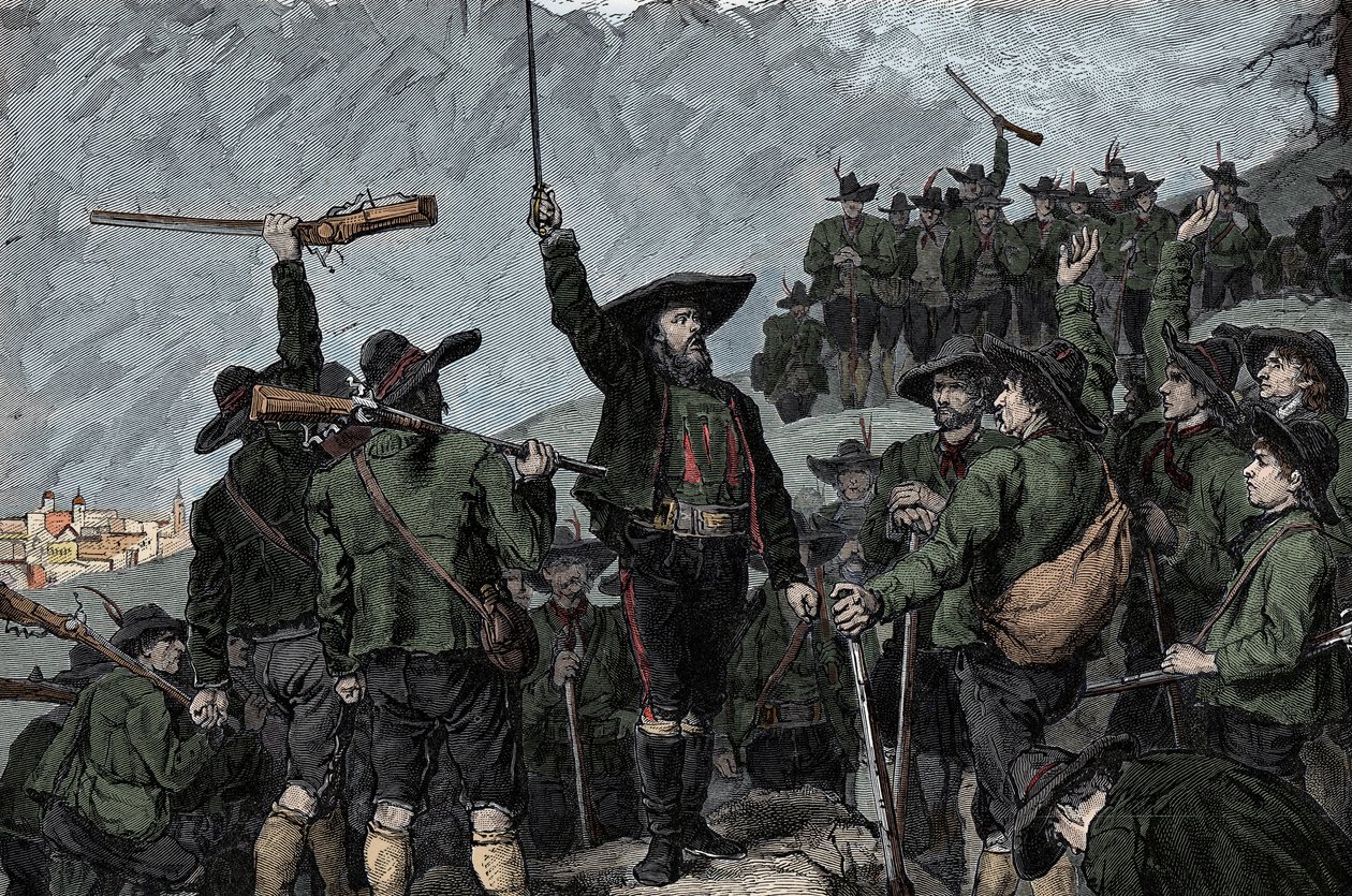 Tirol vatanseveri Andreas Hofer (1767-1810) - 1809