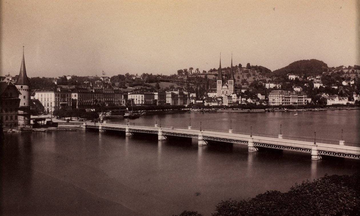 İsimsiz (Mesafedeki Kasabalı Köprü) by Unknown artist