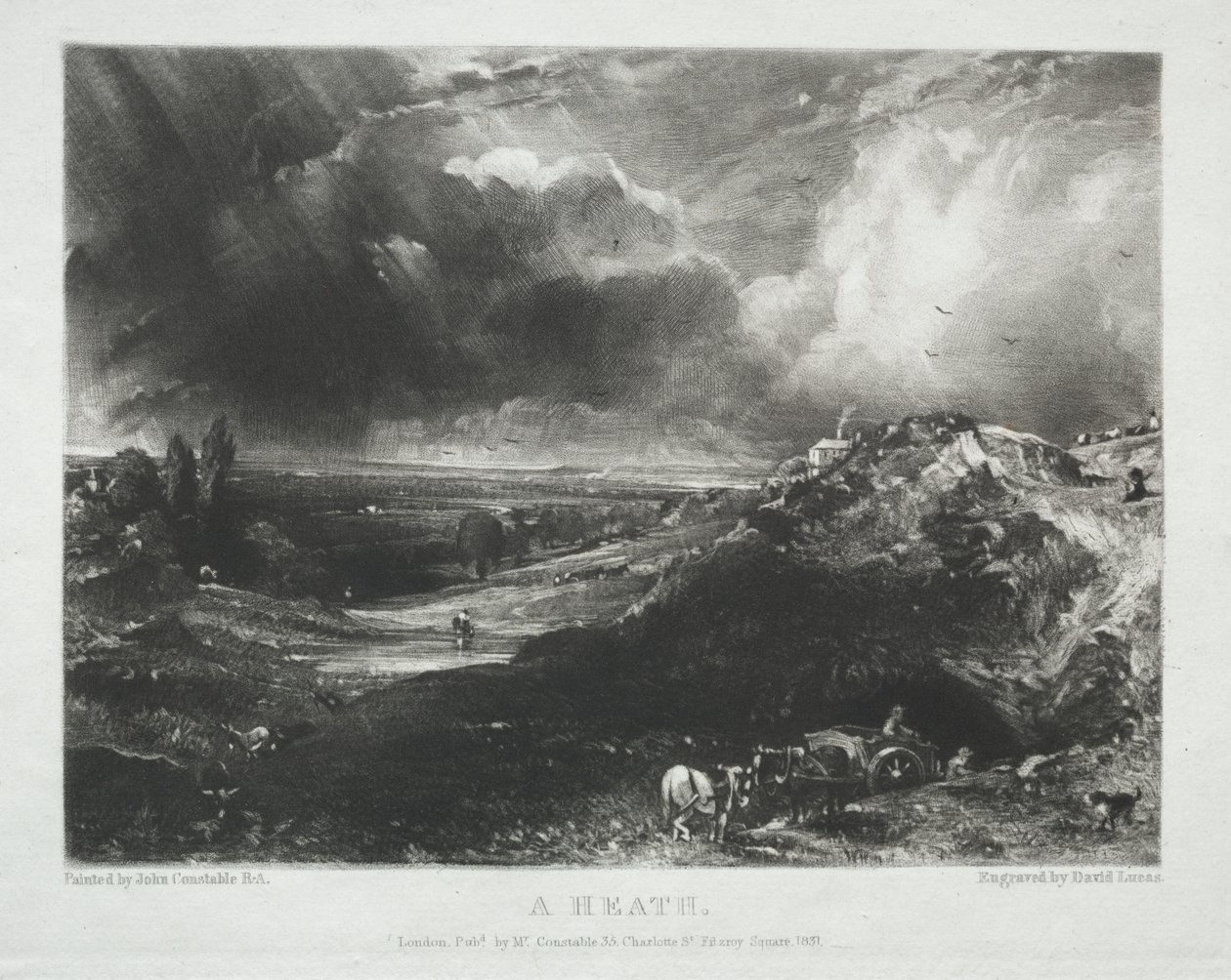 Manzaranın Çeşitli Konuları, John Constable, RA: Bir Heath Tarafından Boyanmış Resimlerden İngiliz Manzarasının Karakteristikleri by Unknown artist