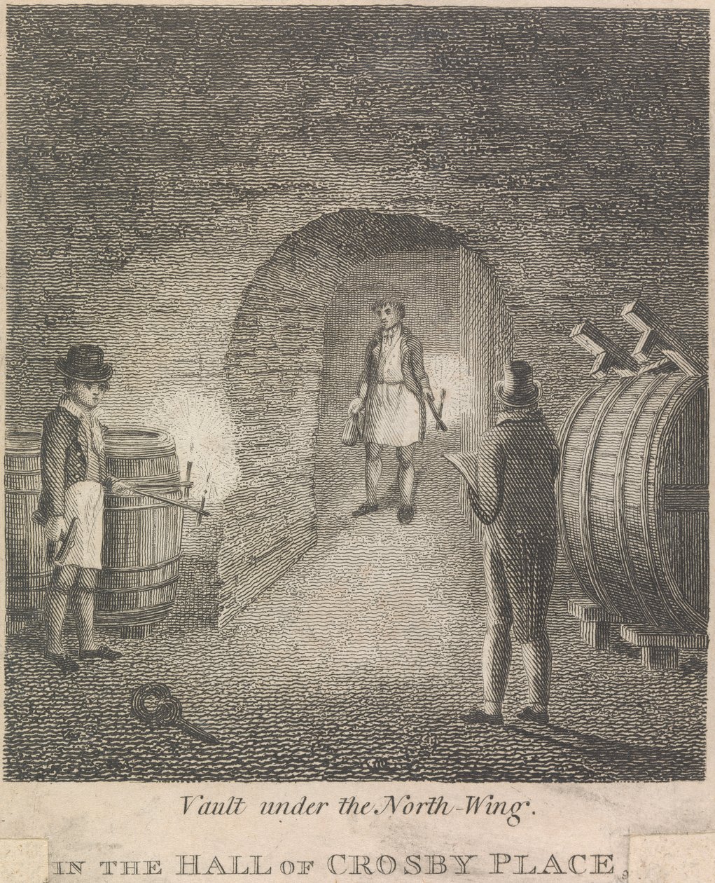 Crosby Place Salonundaki Kuzey Kanadının altındaki Mahzen; sayfa 81 (Birinci Cilt) by Unknown artist