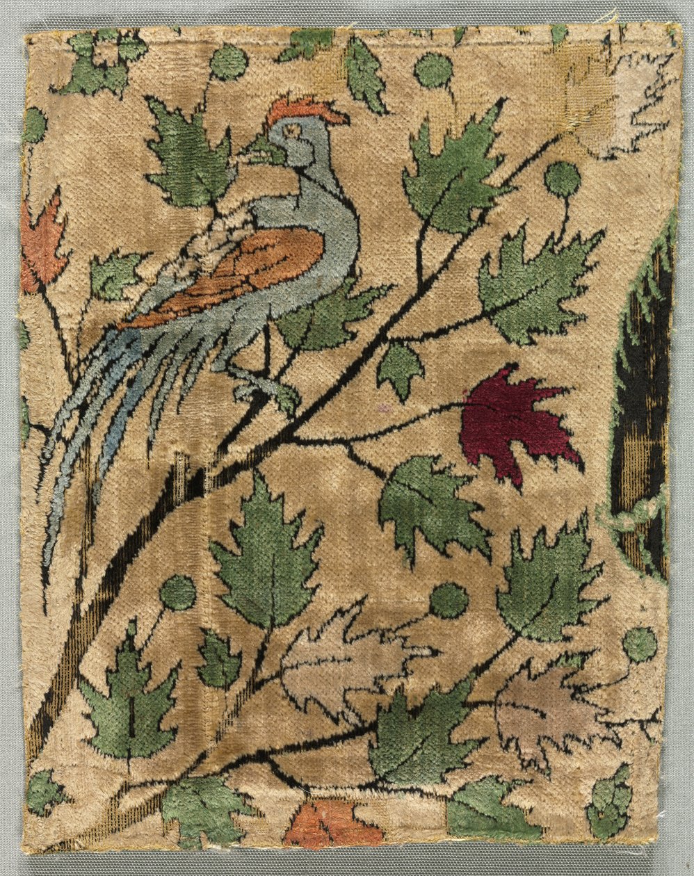 Kadife Parçası, Khusrau Şirin Banyosunu Görüyor by Unknown artist