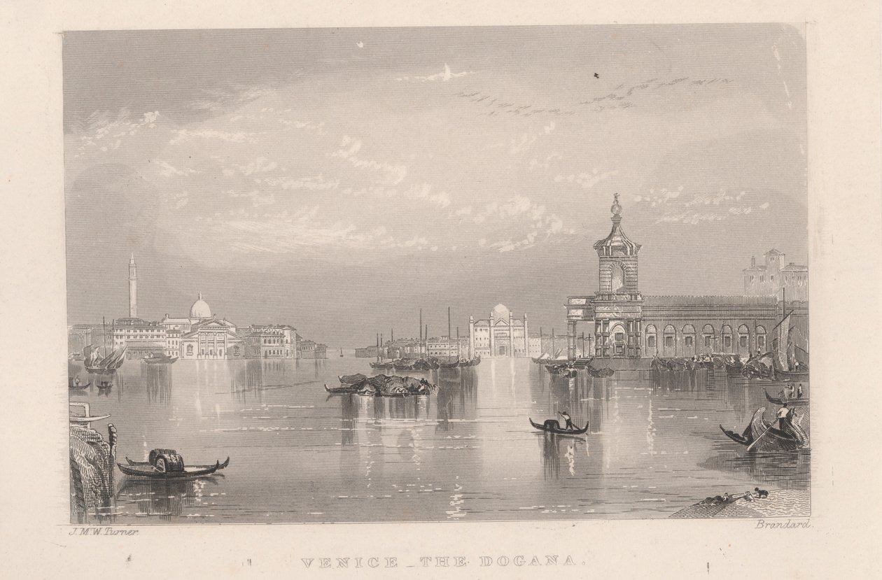 Venedik - Dogana by Unknown artist