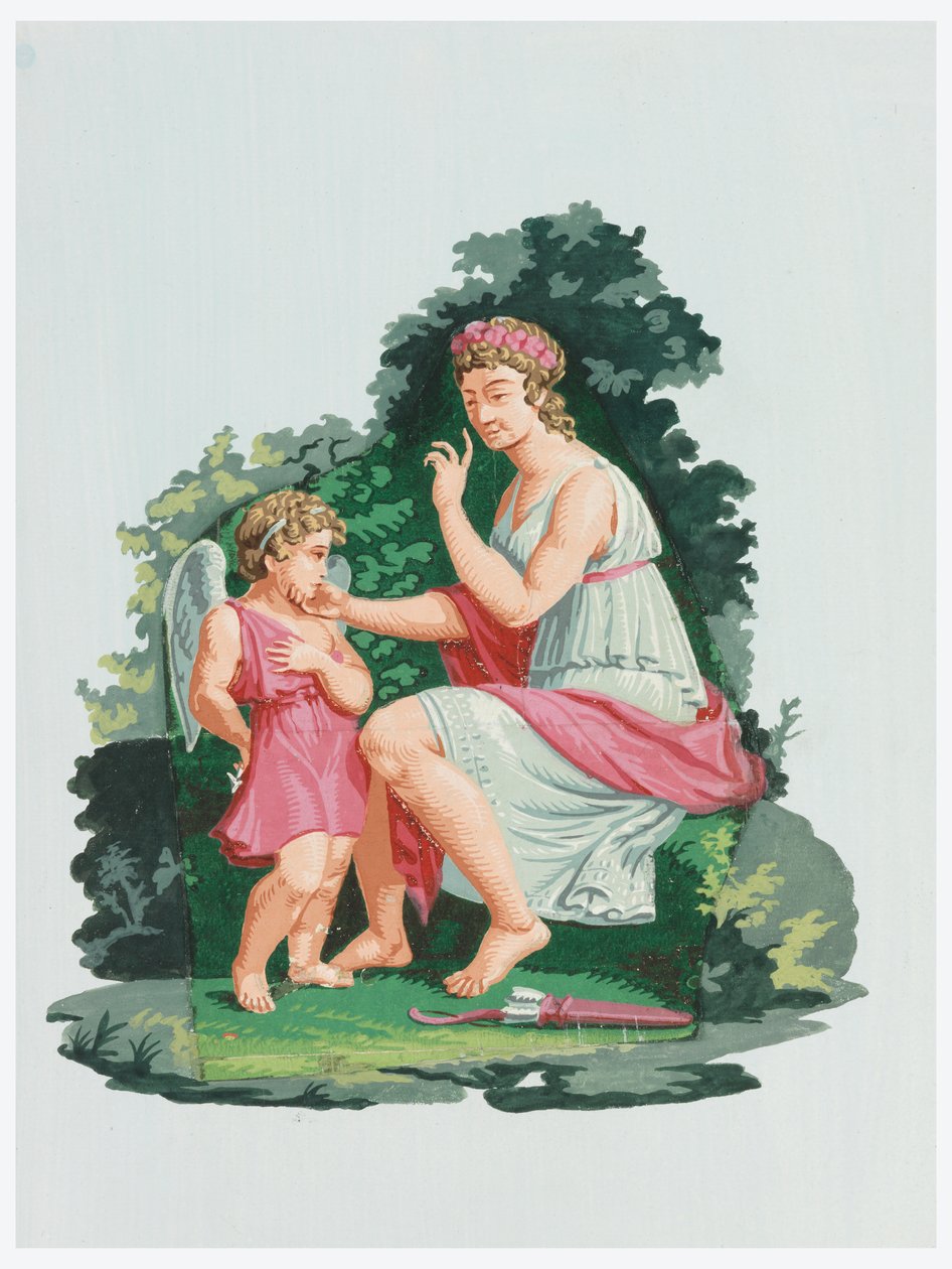 Venüs Uyarlayan Aşk Tanrısı by Unknown artist