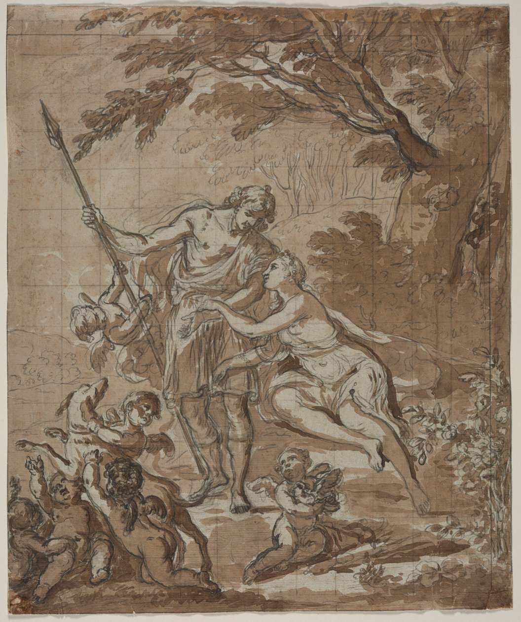 Venüs ve Adonis by Unknown artist