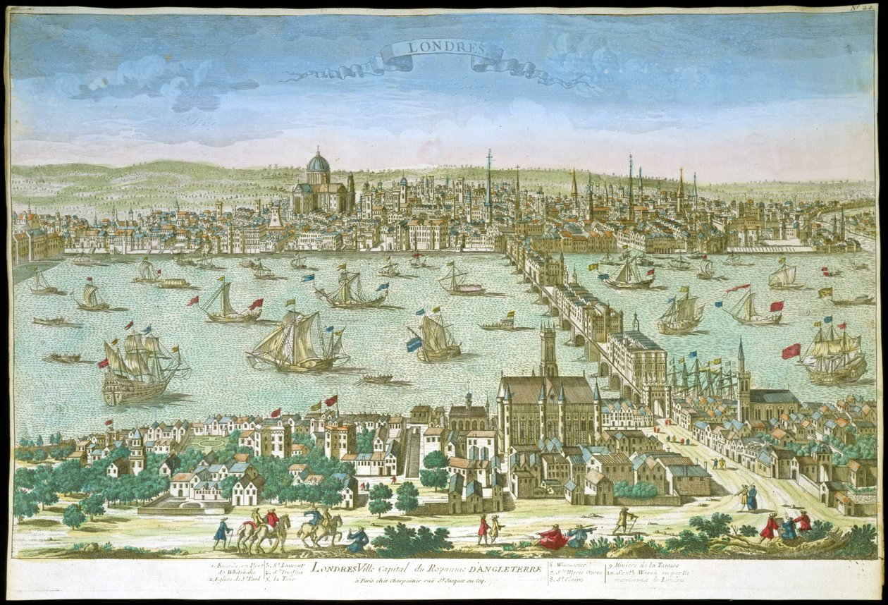 18. yüzyılın başlarında Londra