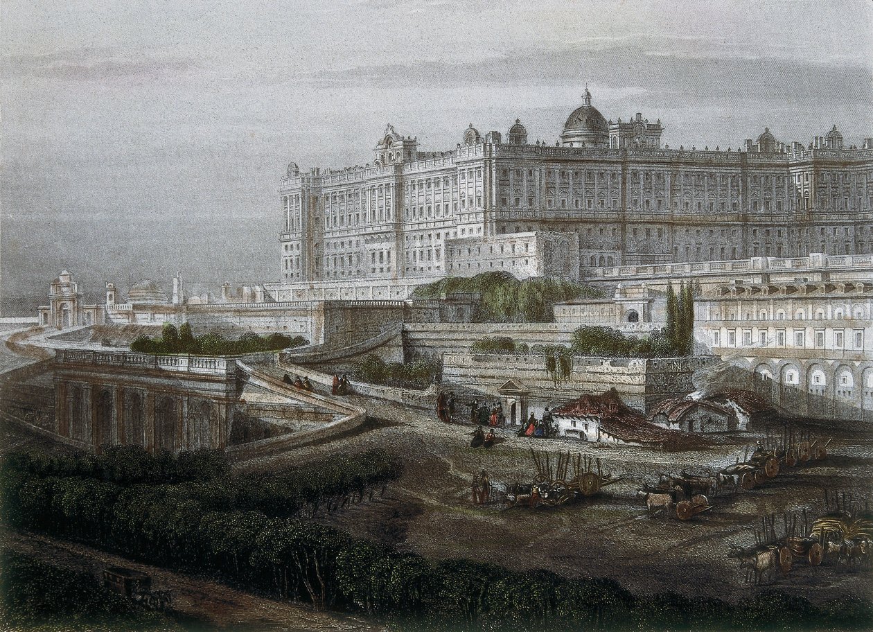 Madrid'in görünümü by Unknown artist