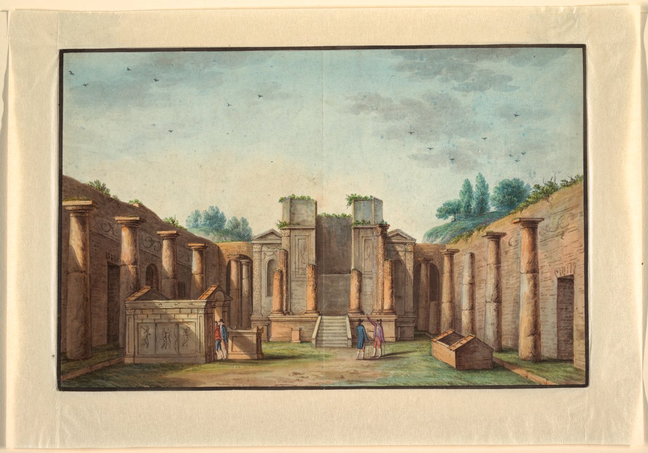 Napoli (veya civarı) manzarası by Unknown artist