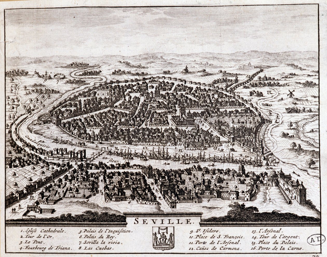 Sevilla manzarası by Unknown artist