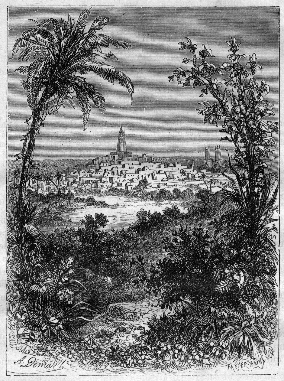Timbuktu manzarası by Unknown artist