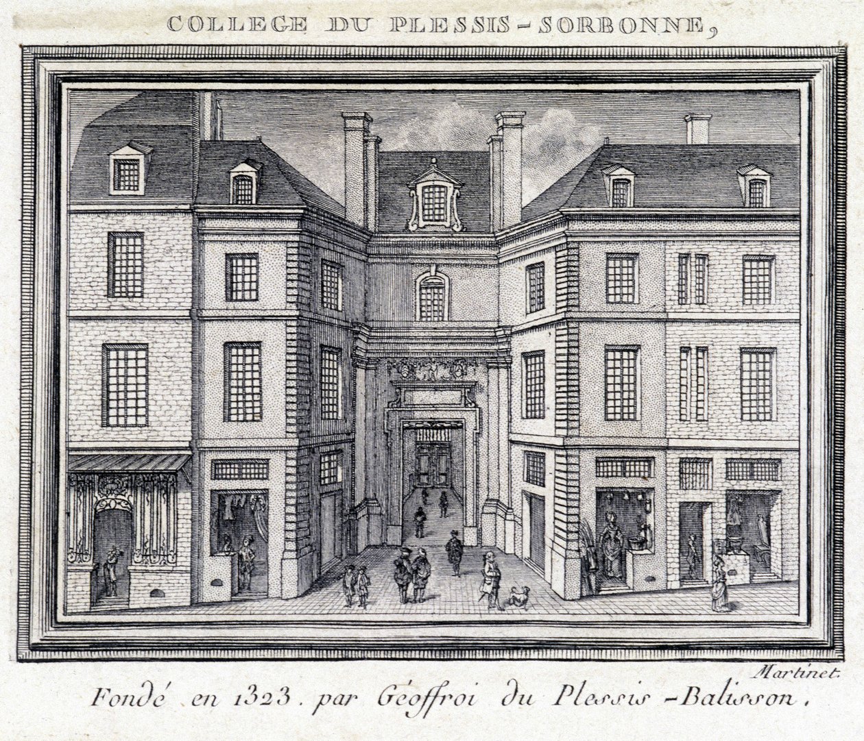 1323 yılında Plessis Balisson