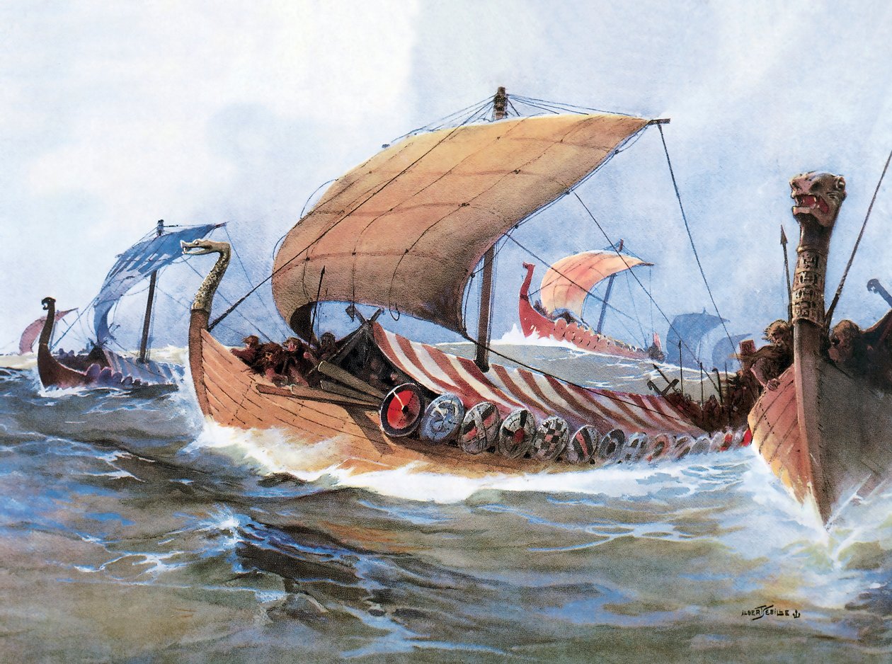 Viking teknesi Normandiya