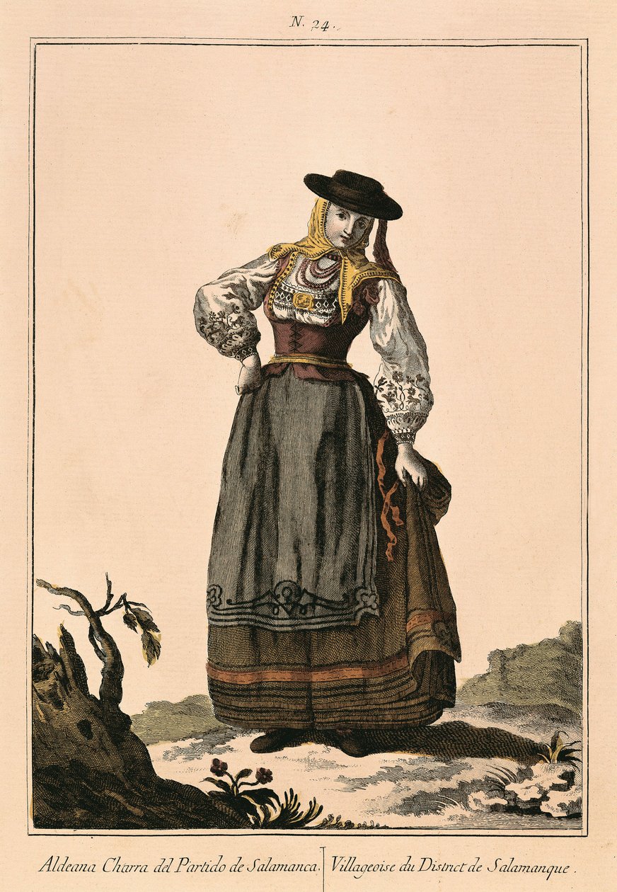 Salamanca bölgesinin köylüsü by Unknown artist